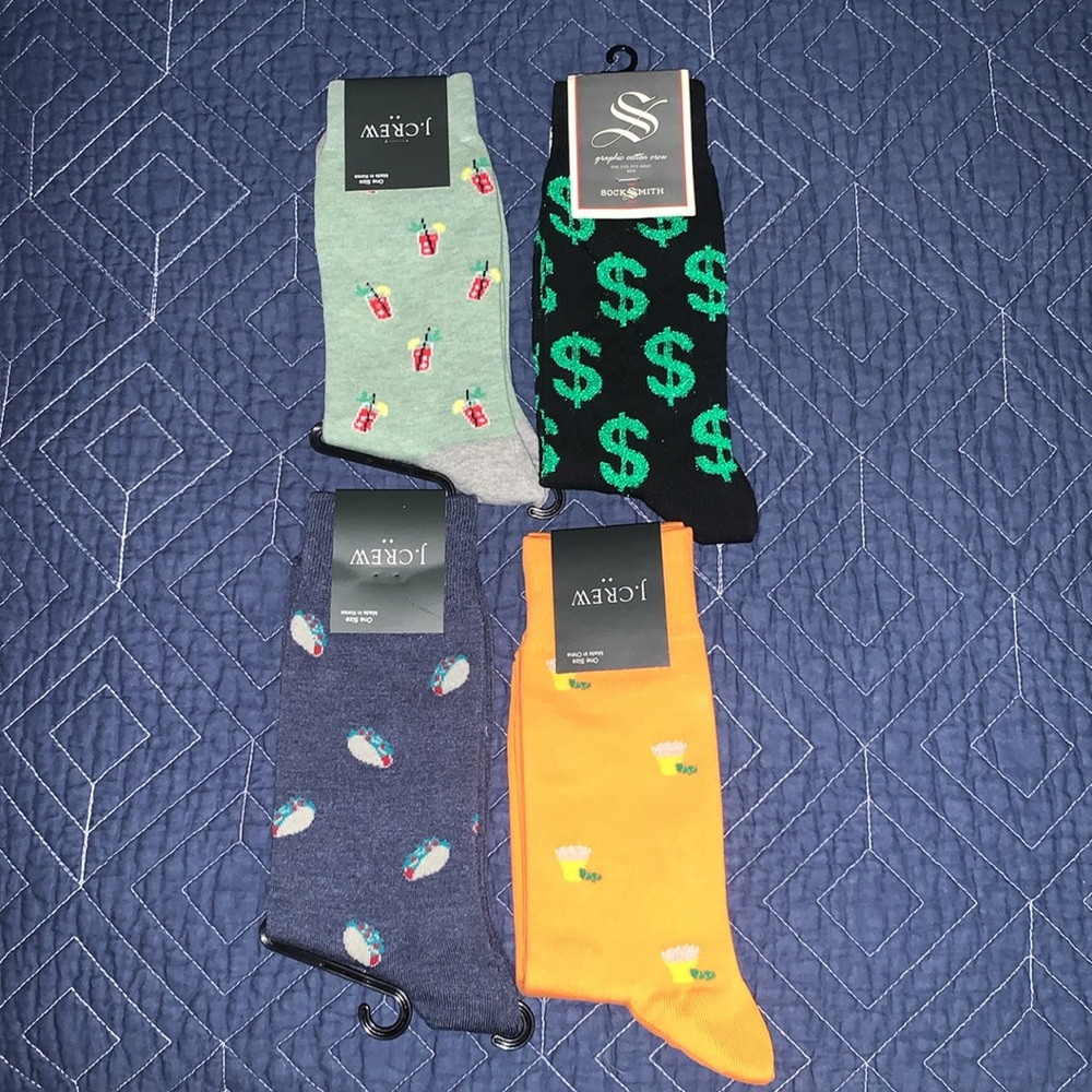 Tacos and shots socks bundle - four pairs